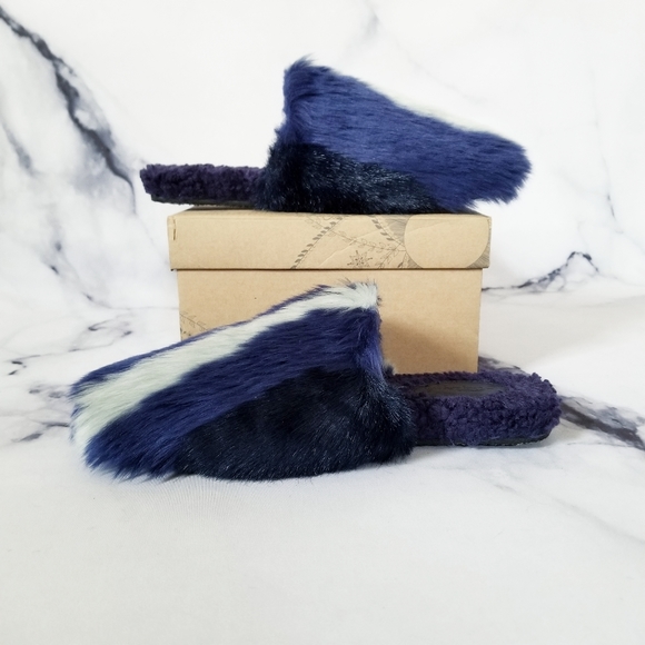 Free People Daylights Slipper in Sapphire Blue - Picture 7 of 15